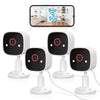 🔐 Dual 2K WiFi Indoor Security Camera – Smart Protection in Every Corner